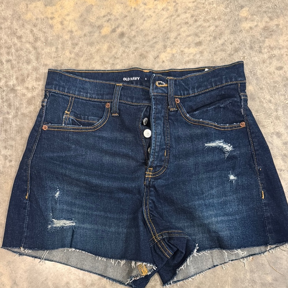 Old Navy Women's Blue Denim Shorts